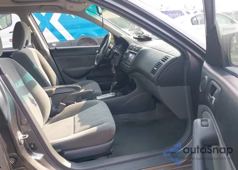 2005 Honda Civic Ex из США, поврежденный, VIN 1HGES26745L009503